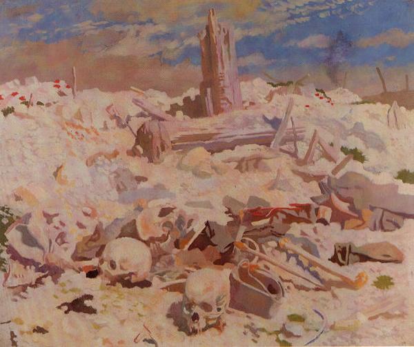 William Orpen Thiepval oil painting image